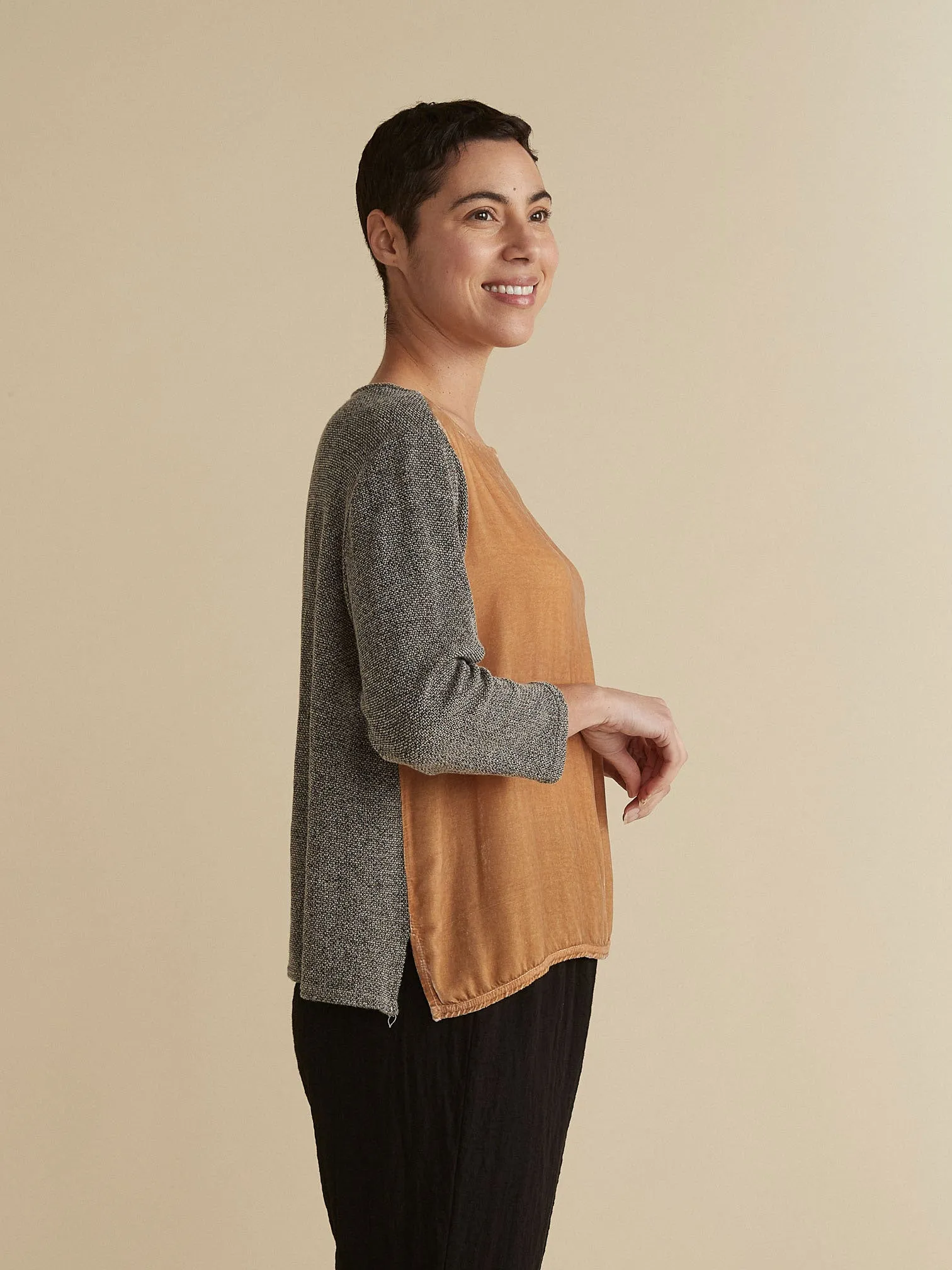 3/4 Sleeve Easy Top by Cut Loose