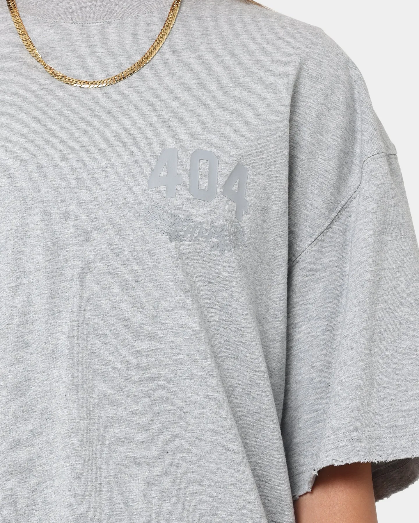 404 Flight Vintage T-Shirt Grey Marle