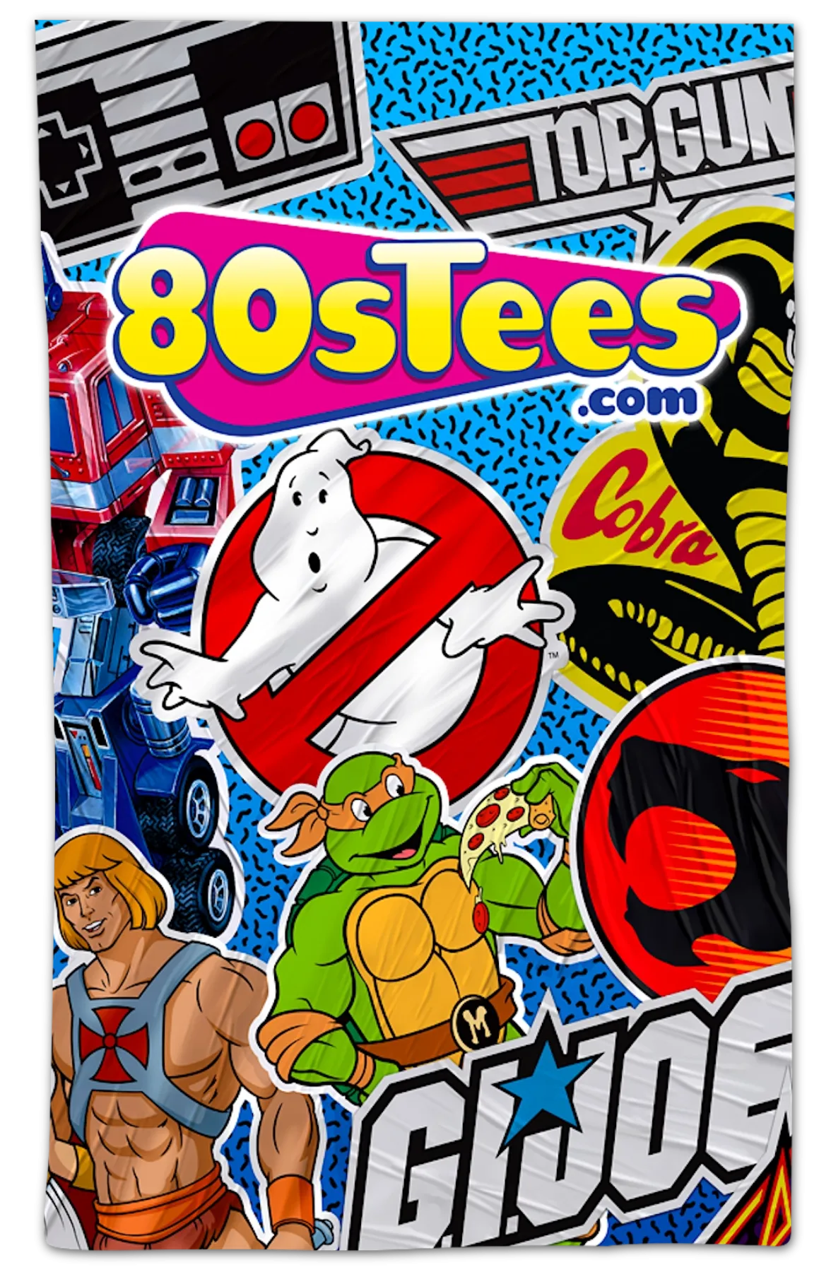 80sTees Catalog Cover Blanket - 50x60