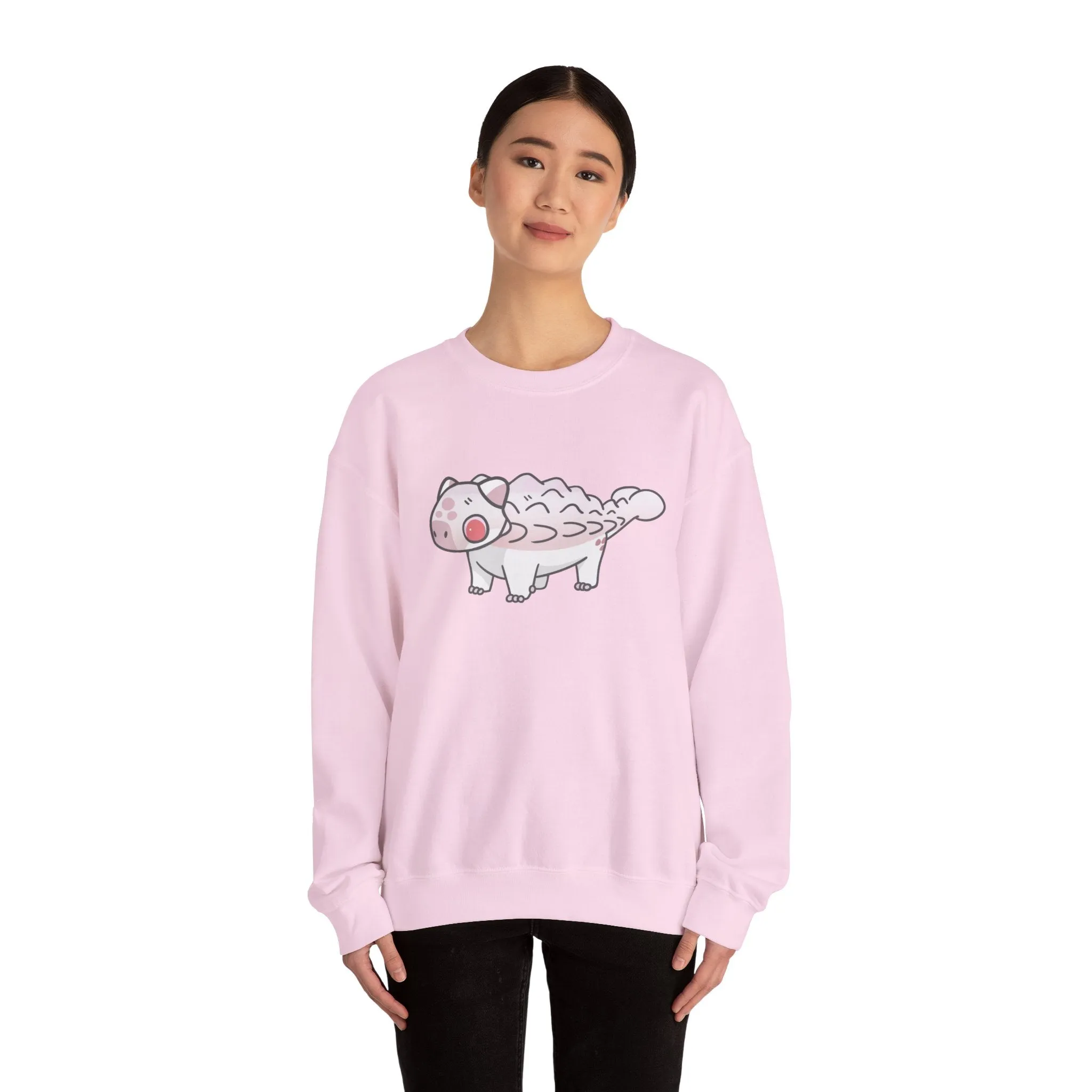 Albino Pinacosaurus - Unisex Heavy Blend™ Crewneck Sweatshirt