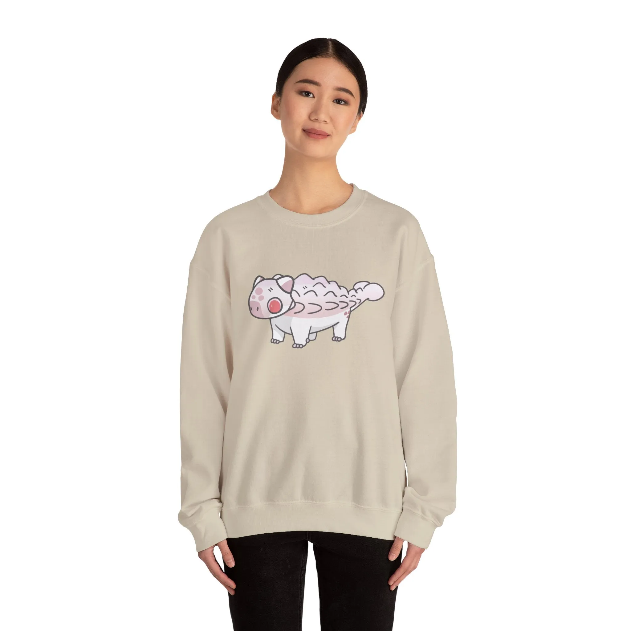 Albino Pinacosaurus - Unisex Heavy Blend™ Crewneck Sweatshirt