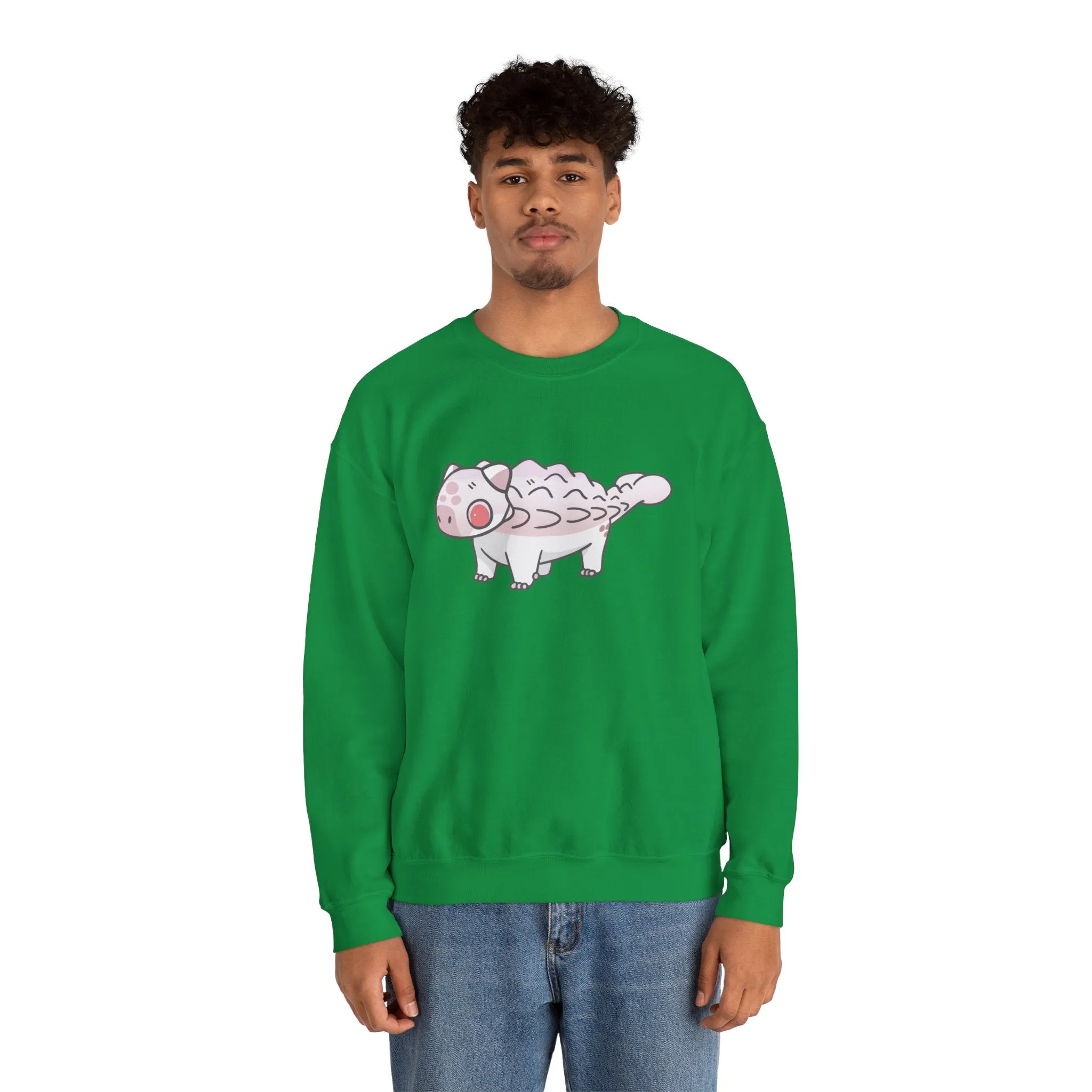 Albino Pinacosaurus - Unisex Heavy Blend™ Crewneck Sweatshirt