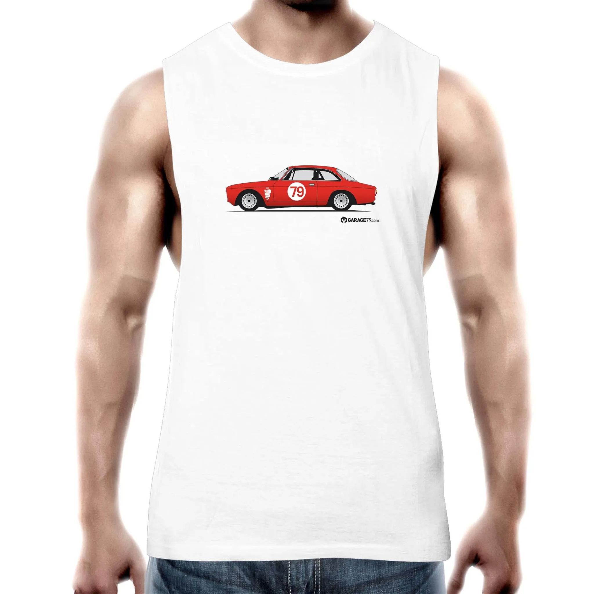 Alfa 105 GTV Mens Barnard Tank Top Tee