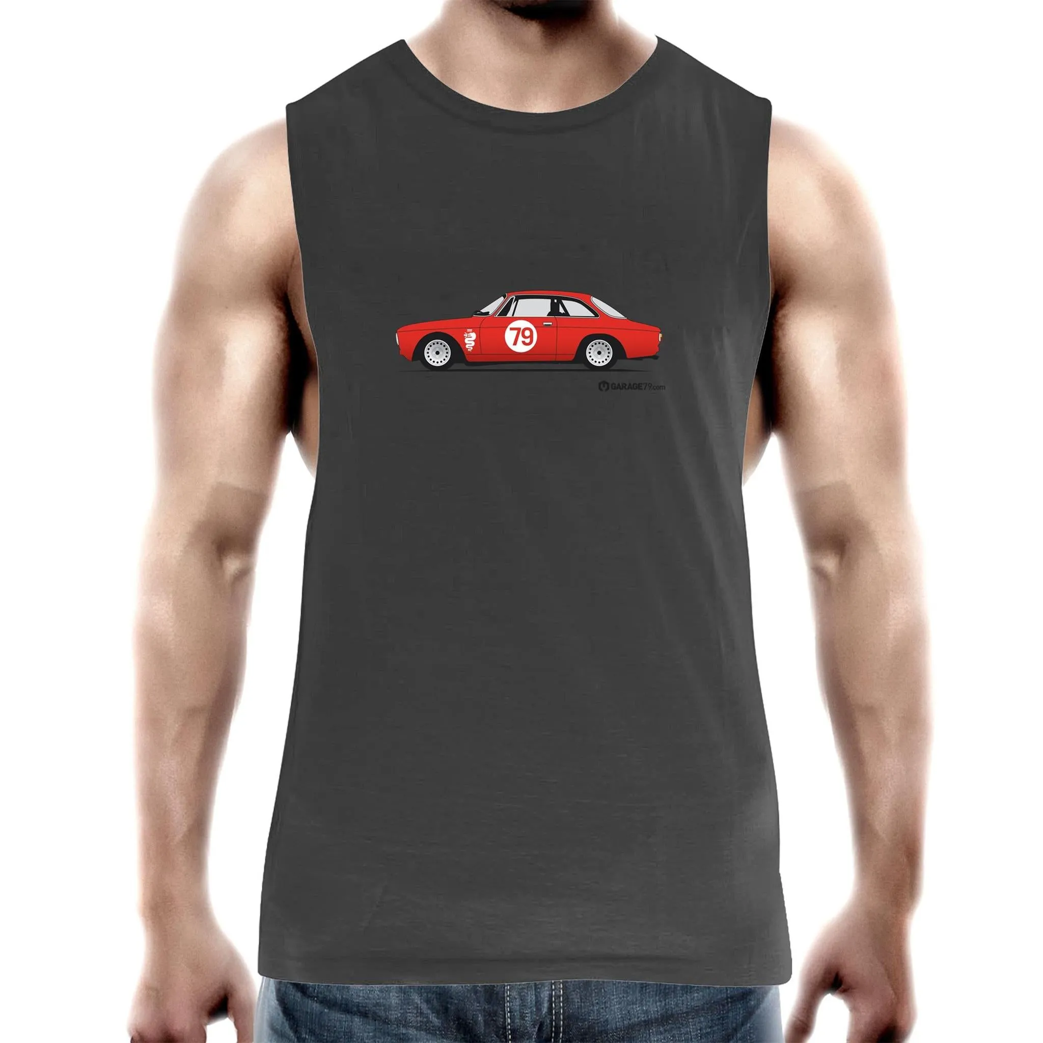 Alfa 105 GTV Mens Barnard Tank Top Tee