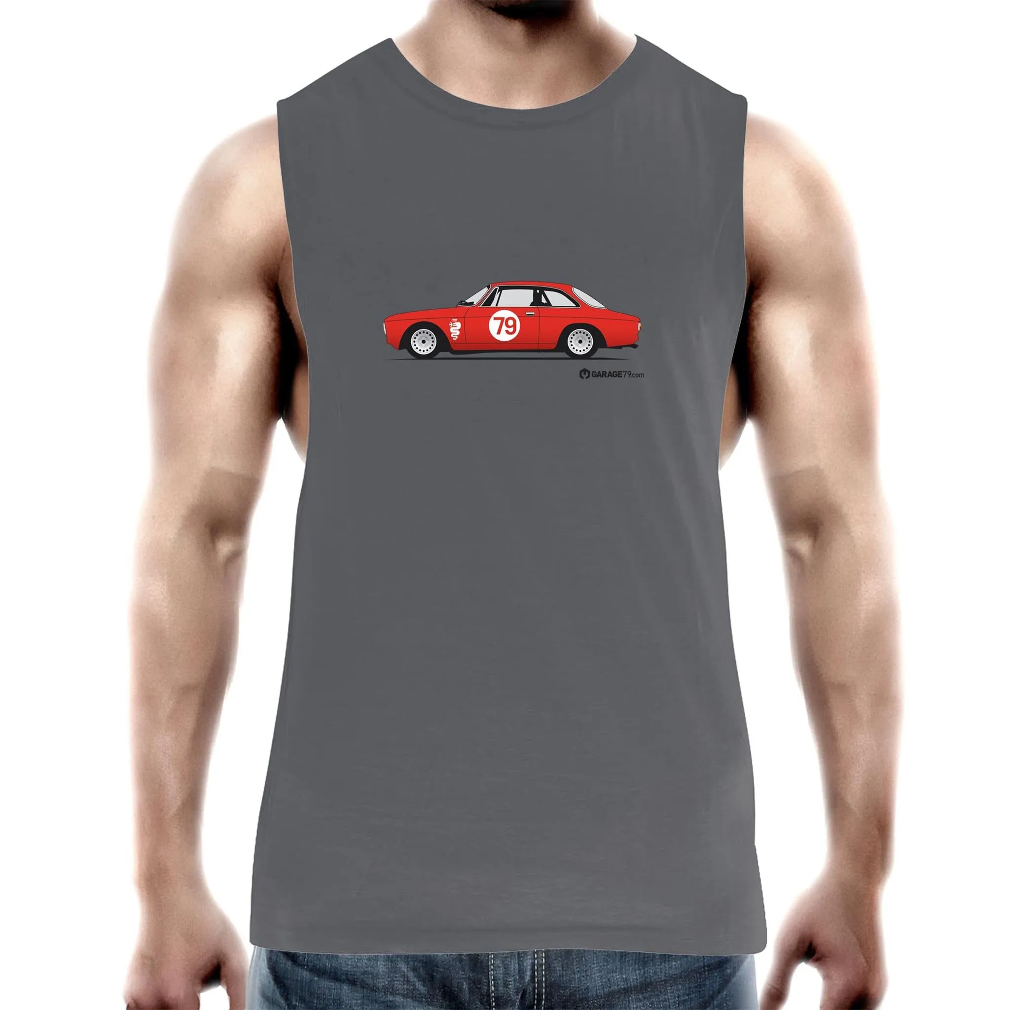 Alfa 105 GTV Mens Barnard Tank Top Tee