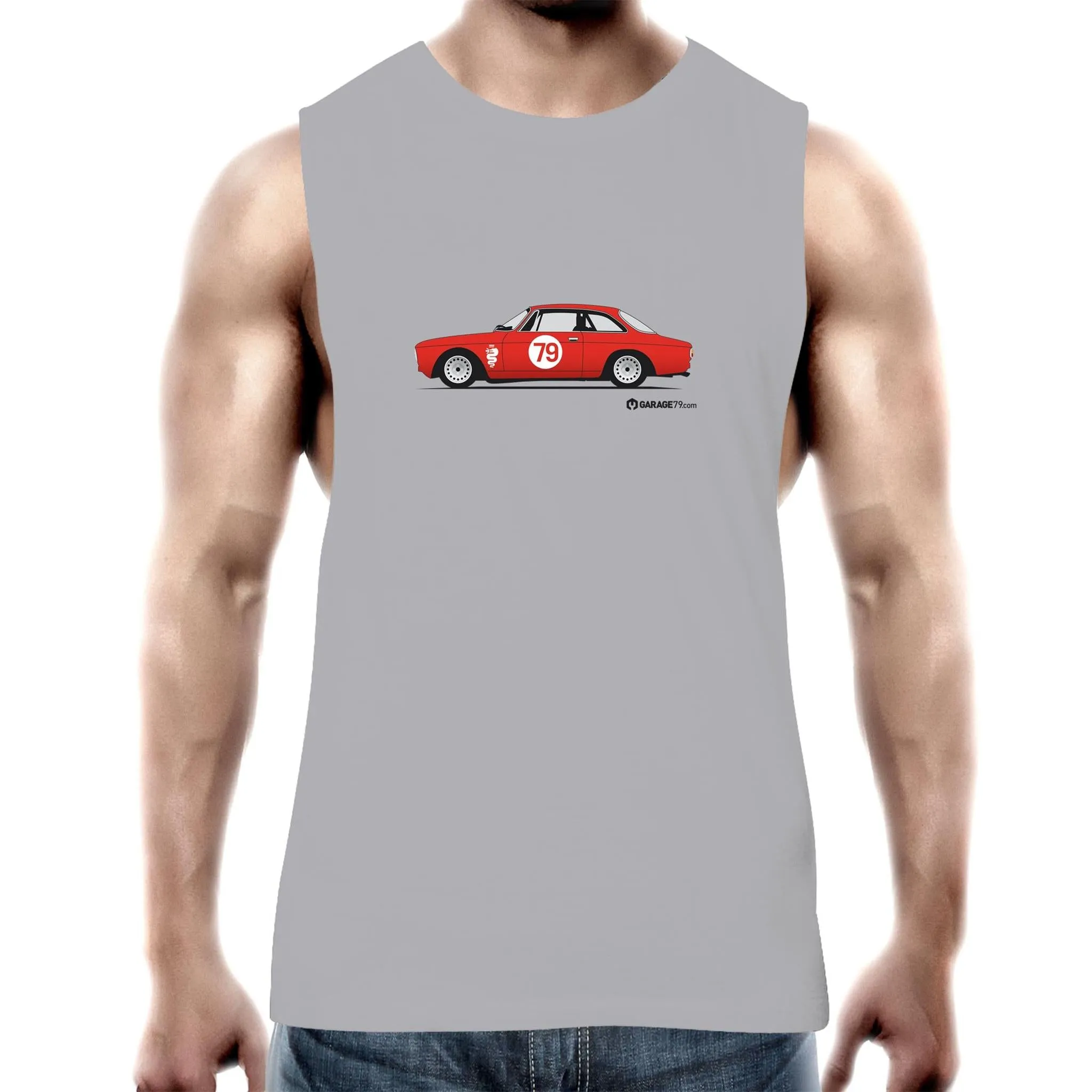 Alfa 105 GTV Mens Barnard Tank Top Tee