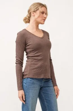 Alina V Neck Top