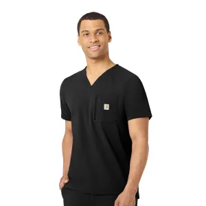 Carhartt Rugged Flex Peak Men's Tuck-In Scrub Top - Black