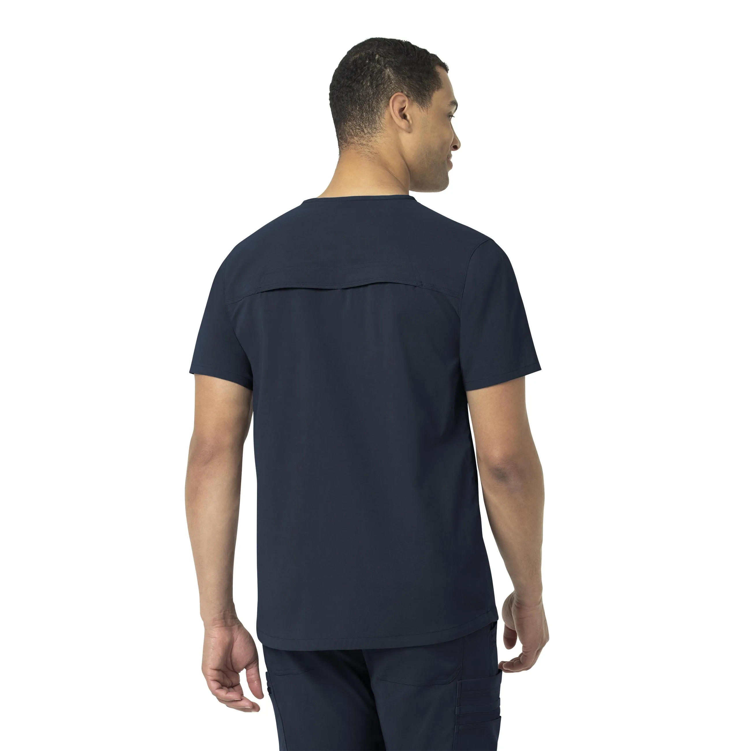 Carhartt Rugged Flex Peak Men's Tuck-In Scrub Top - Navy