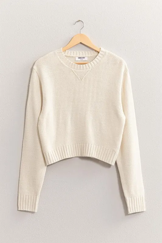 Comfortable Charm Cream Sweater