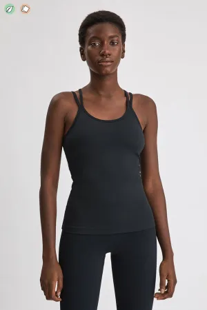 Cross Back Yoga Top