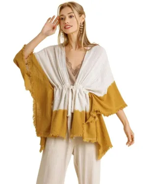 Dip Dye Kimono Top by Umgee