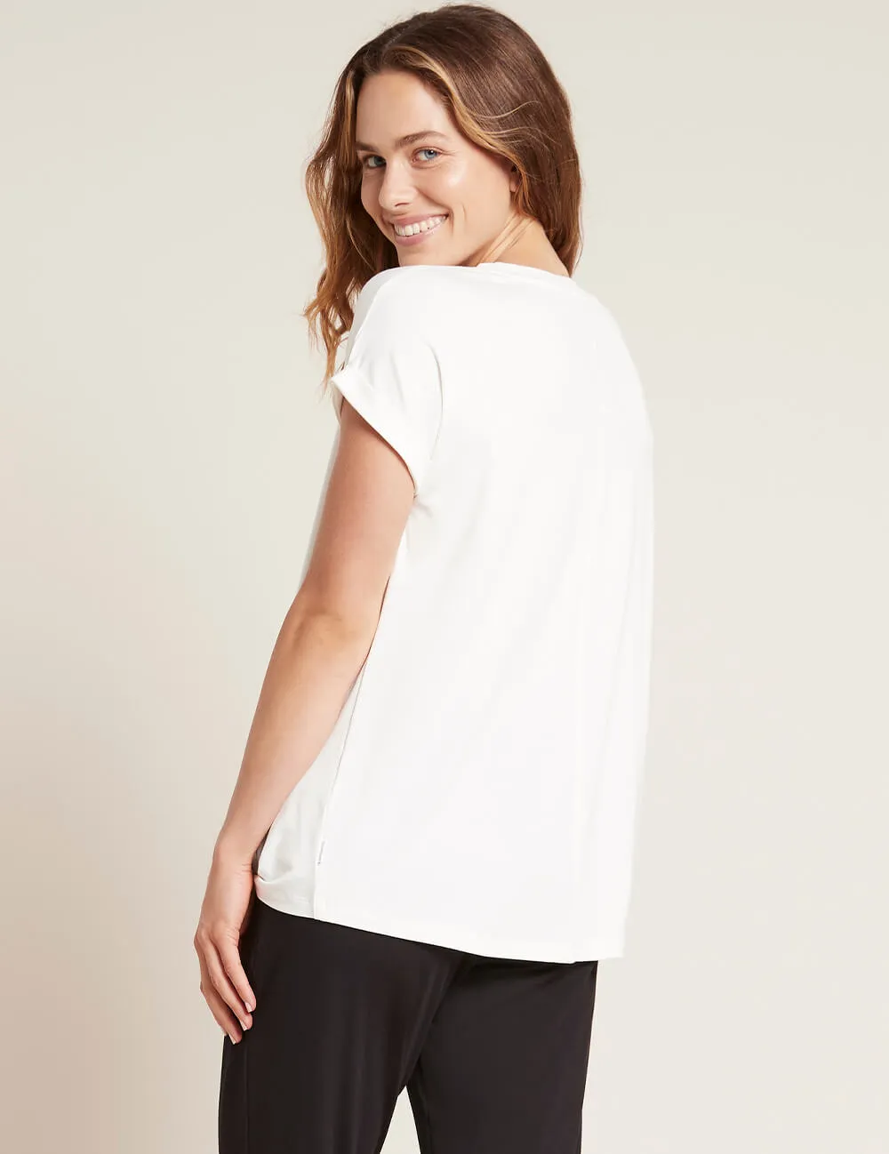 Downtime Lounge Top - Natural White