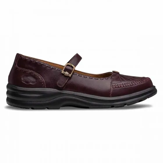 Dr. Comfort Women's Causal Diabetic Shoes - Paradise - Burgundy