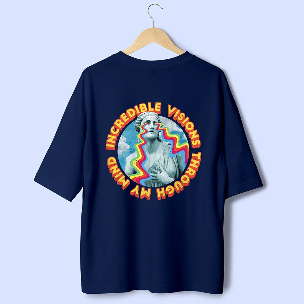 Incredible Visions (Back Print) Oversized T-Shirt