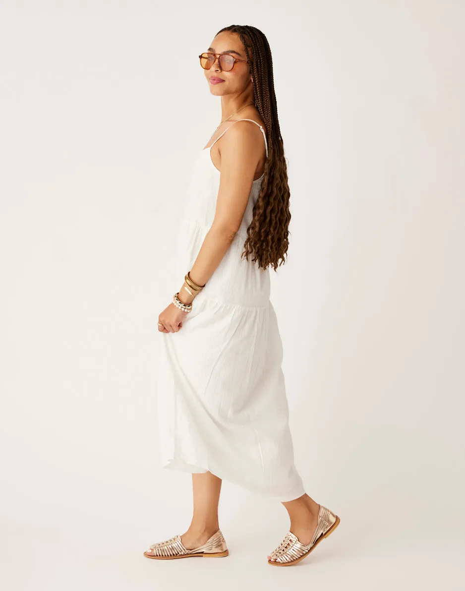 Jacey Textured Dress: Cloud