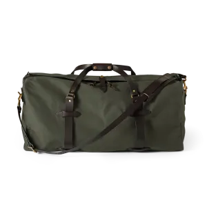 Large Rugged Twill Duffel- Otter Green