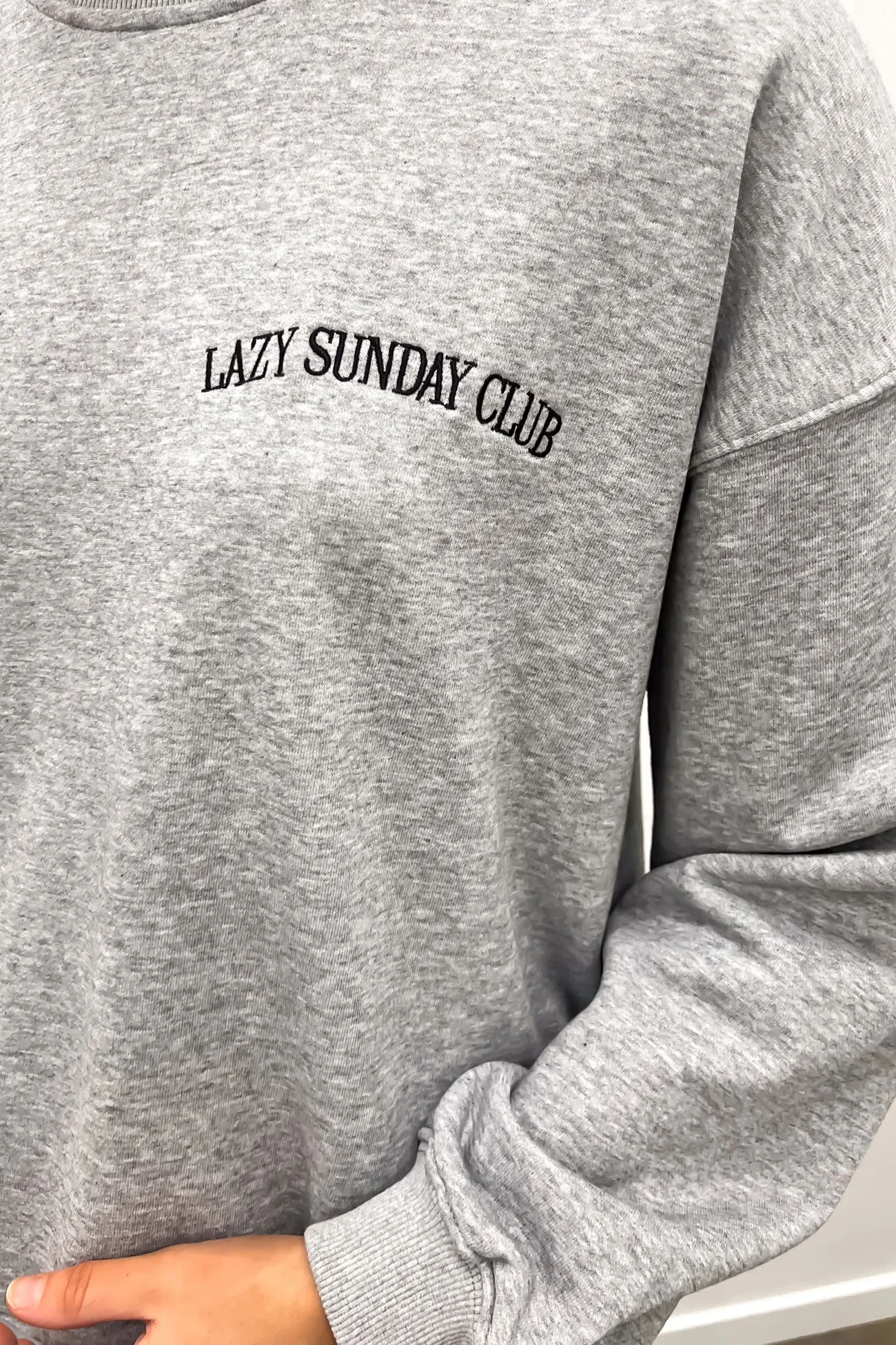 Lazy Sunday Crew Grey