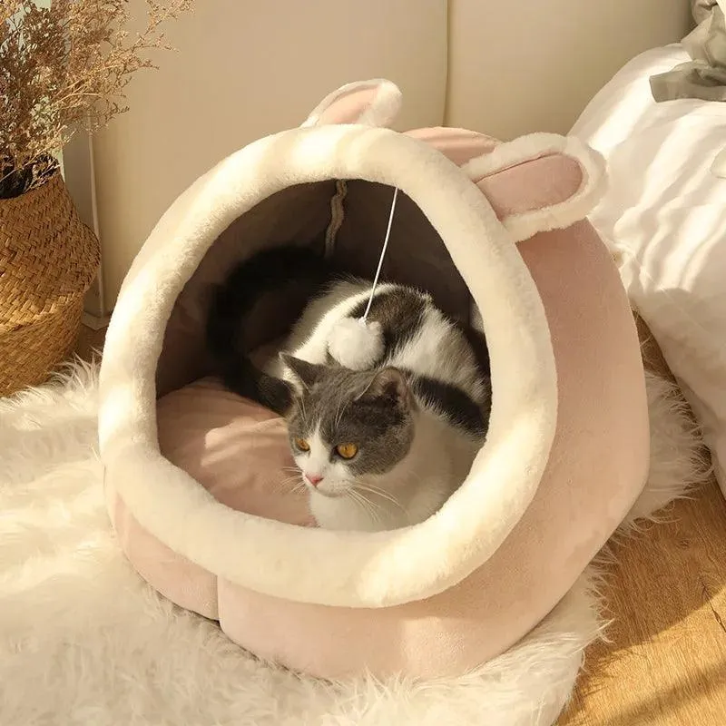 Luxurious Cat Bed Cave