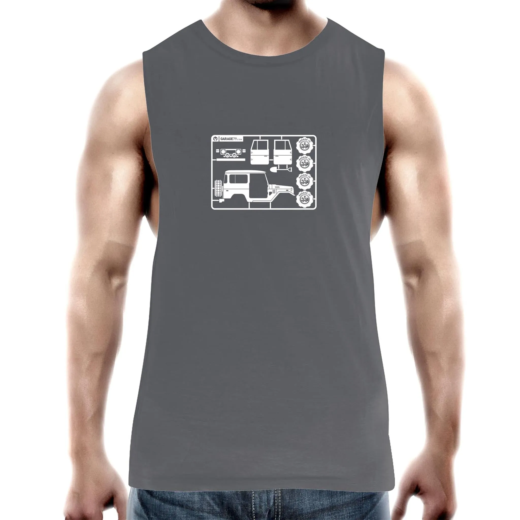 Make Your Landcruiser Mens Barnard Tank Top Tee