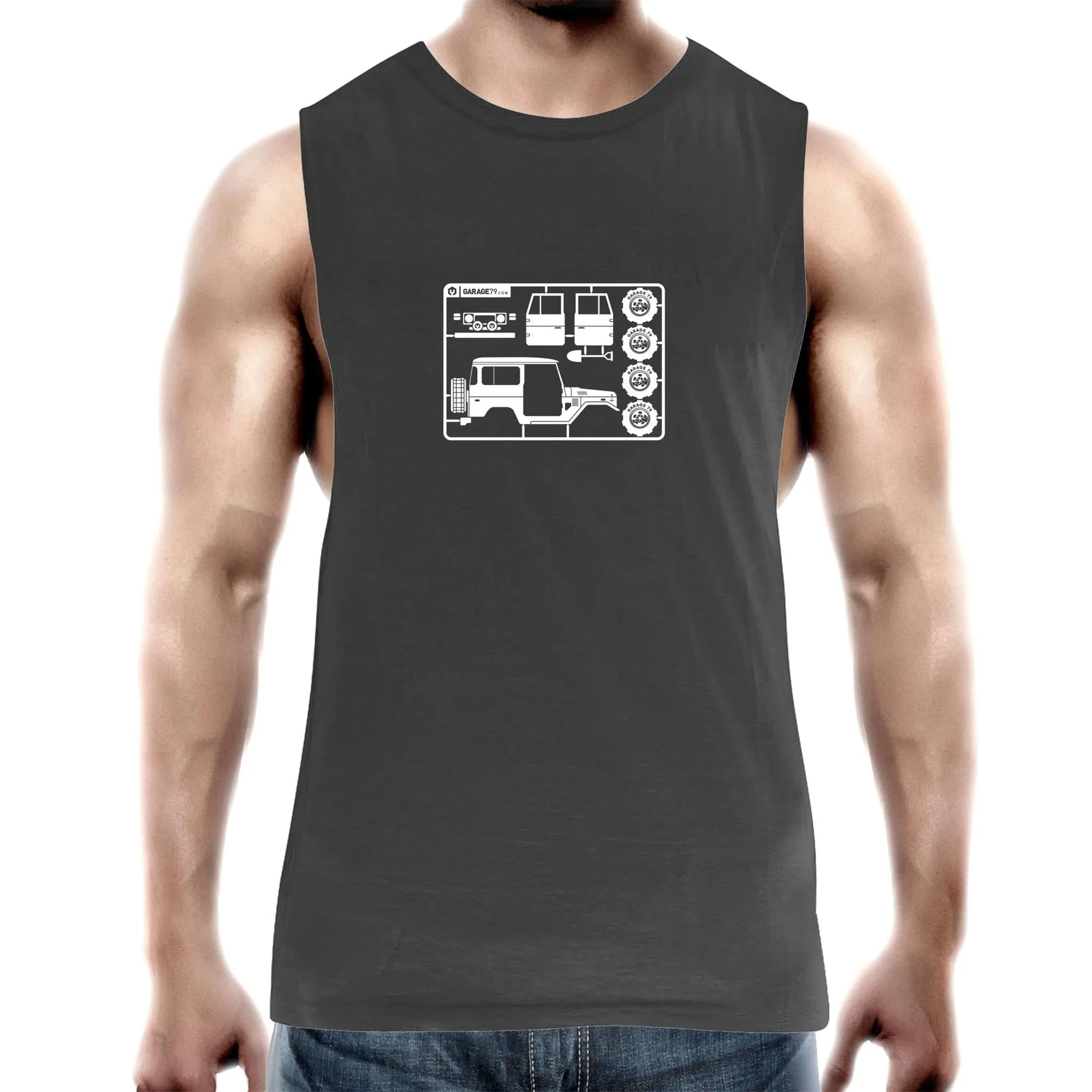 Make Your Landcruiser Mens Barnard Tank Top Tee