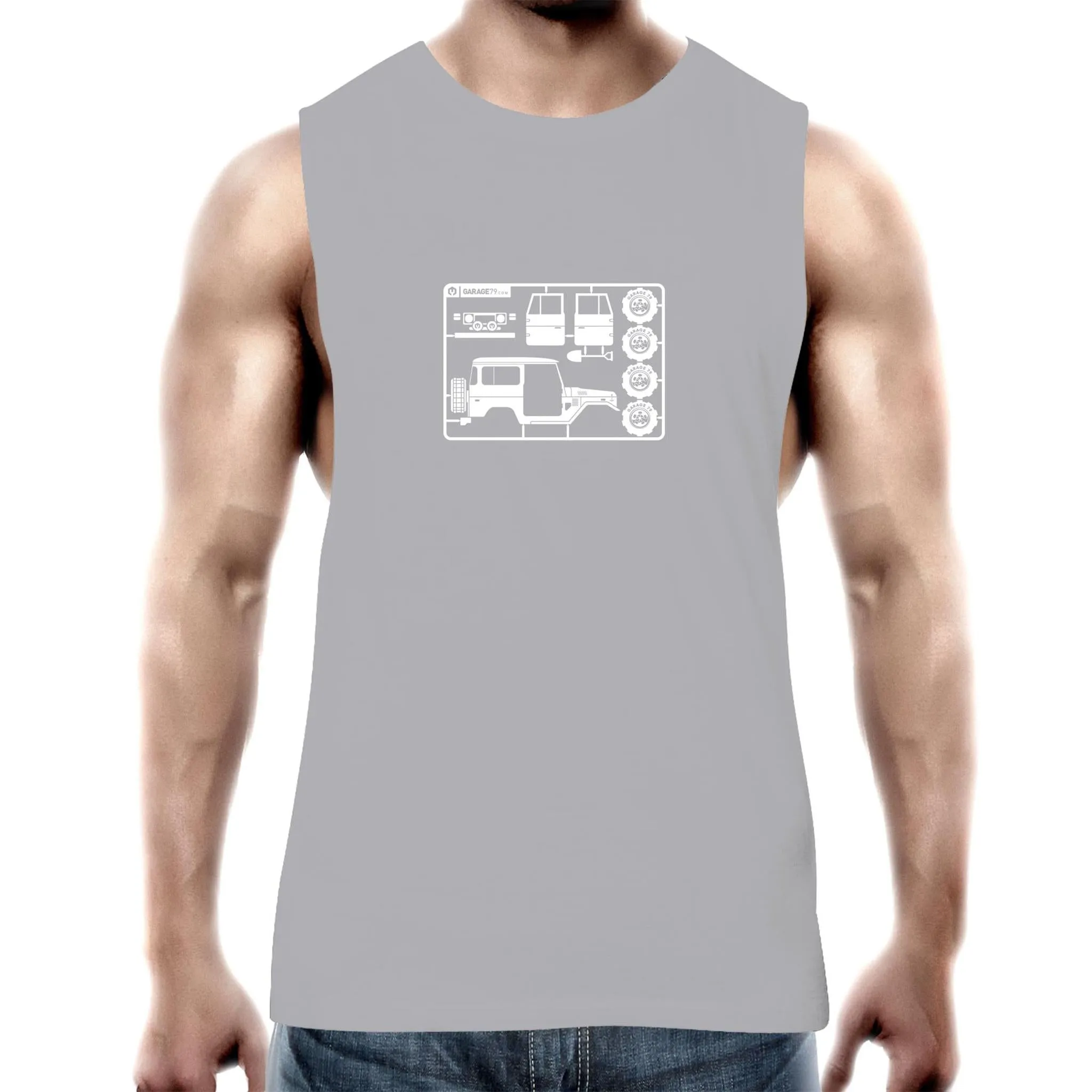 Make Your Landcruiser Mens Barnard Tank Top Tee