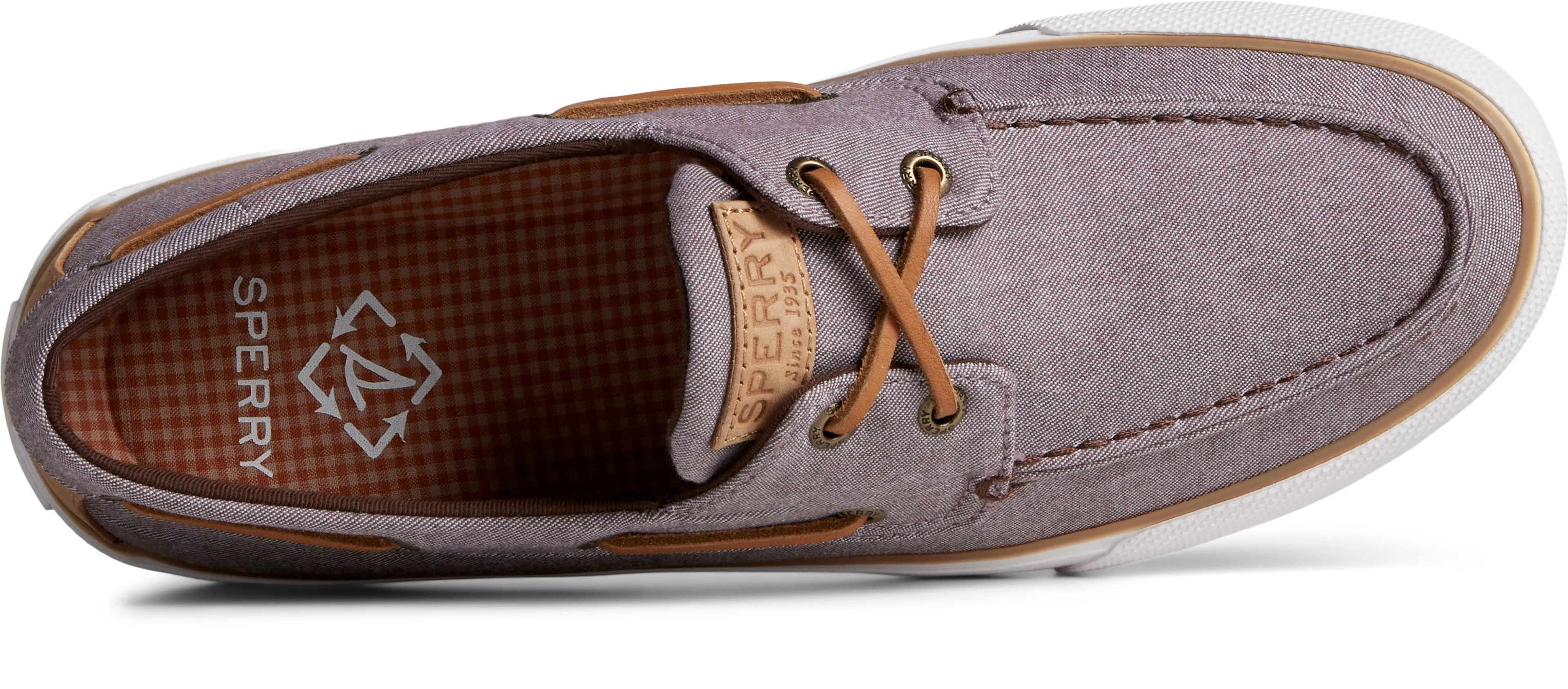 Men's Bahama II SeaCycled™ Twill Sneaker - Brown (STS24994)