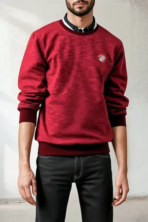 Men's Red Sweat Shirt