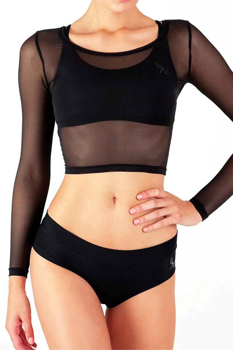 Mesh crop top Pavi