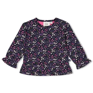 MIDNIGHT FLOWERS - Signature Allover Print Fashion Top