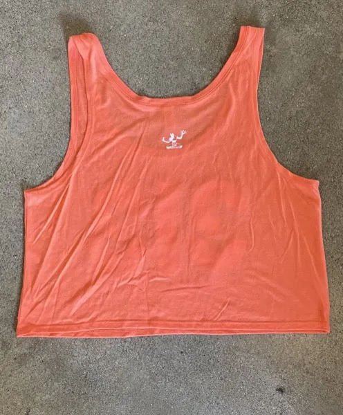 Modern 313 Crop Tank / Coral / Women's