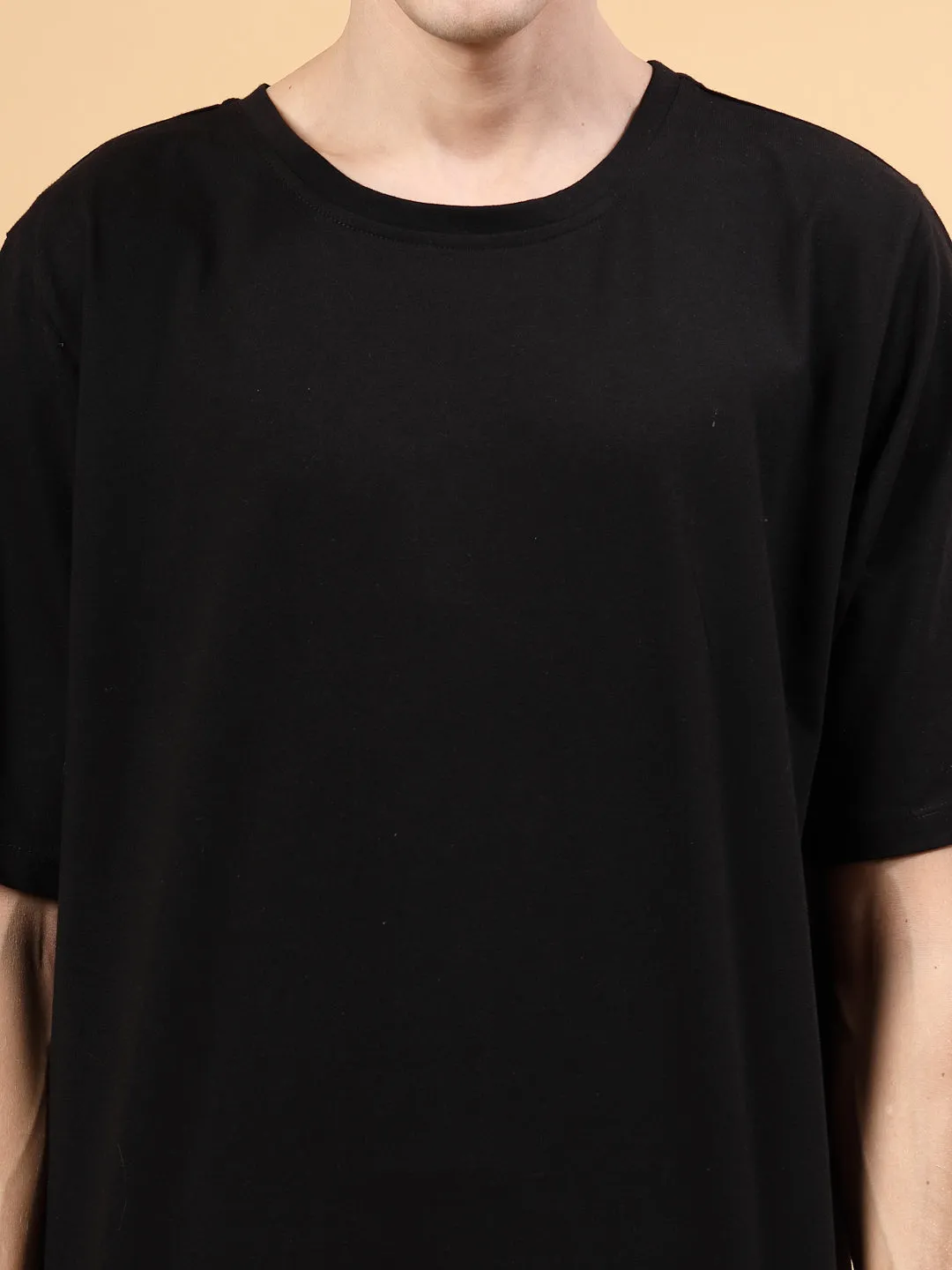 Modern Comfort Men's Jersey Oversized Printed T-shirt