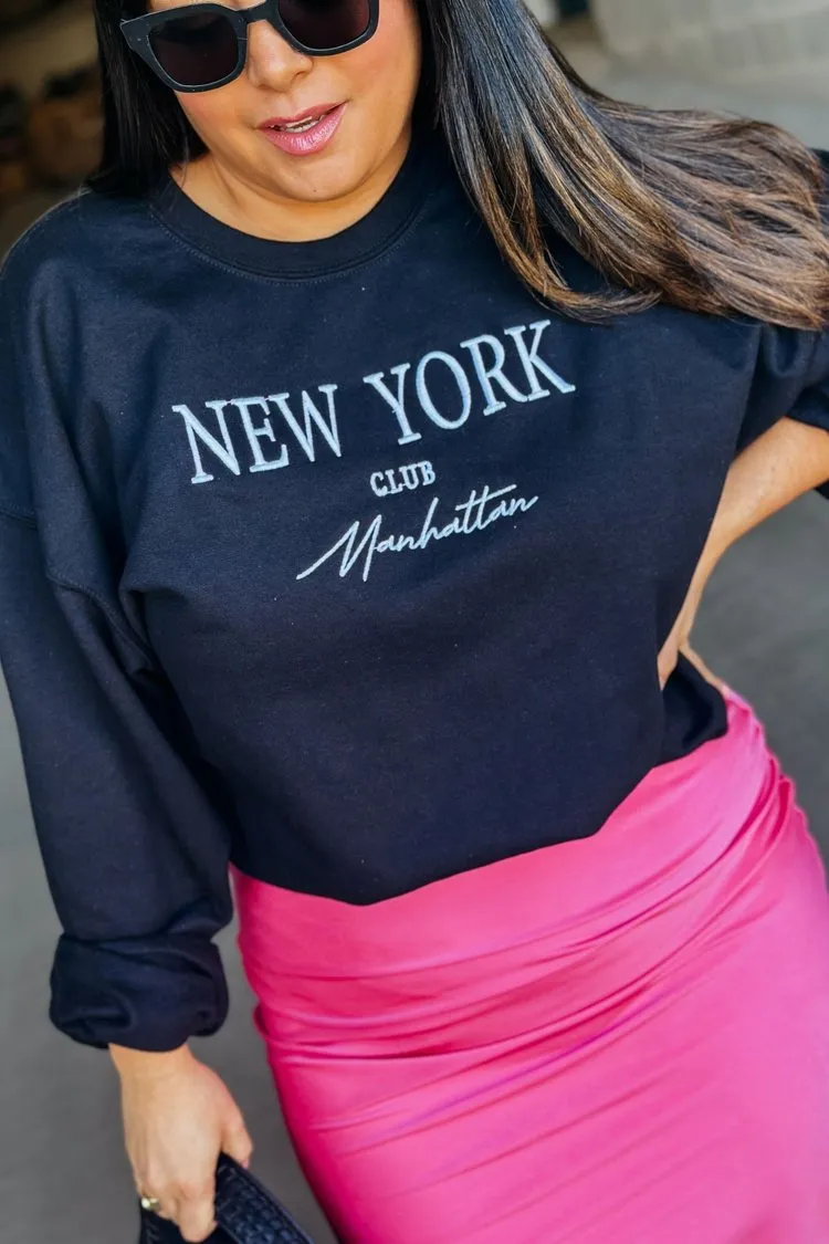 New York Club Pullover