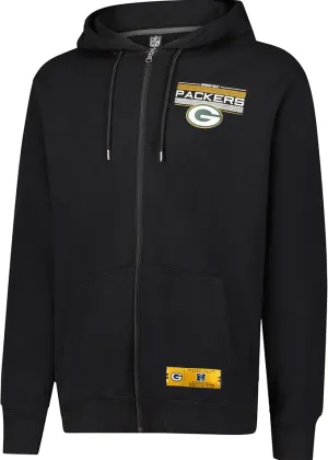 NFL Official Adults Super Soft Supreme Full Zip Hoodie Sweatshirt Jacket -  Warm Polyester Blend - Unisex|Green Bay Packers