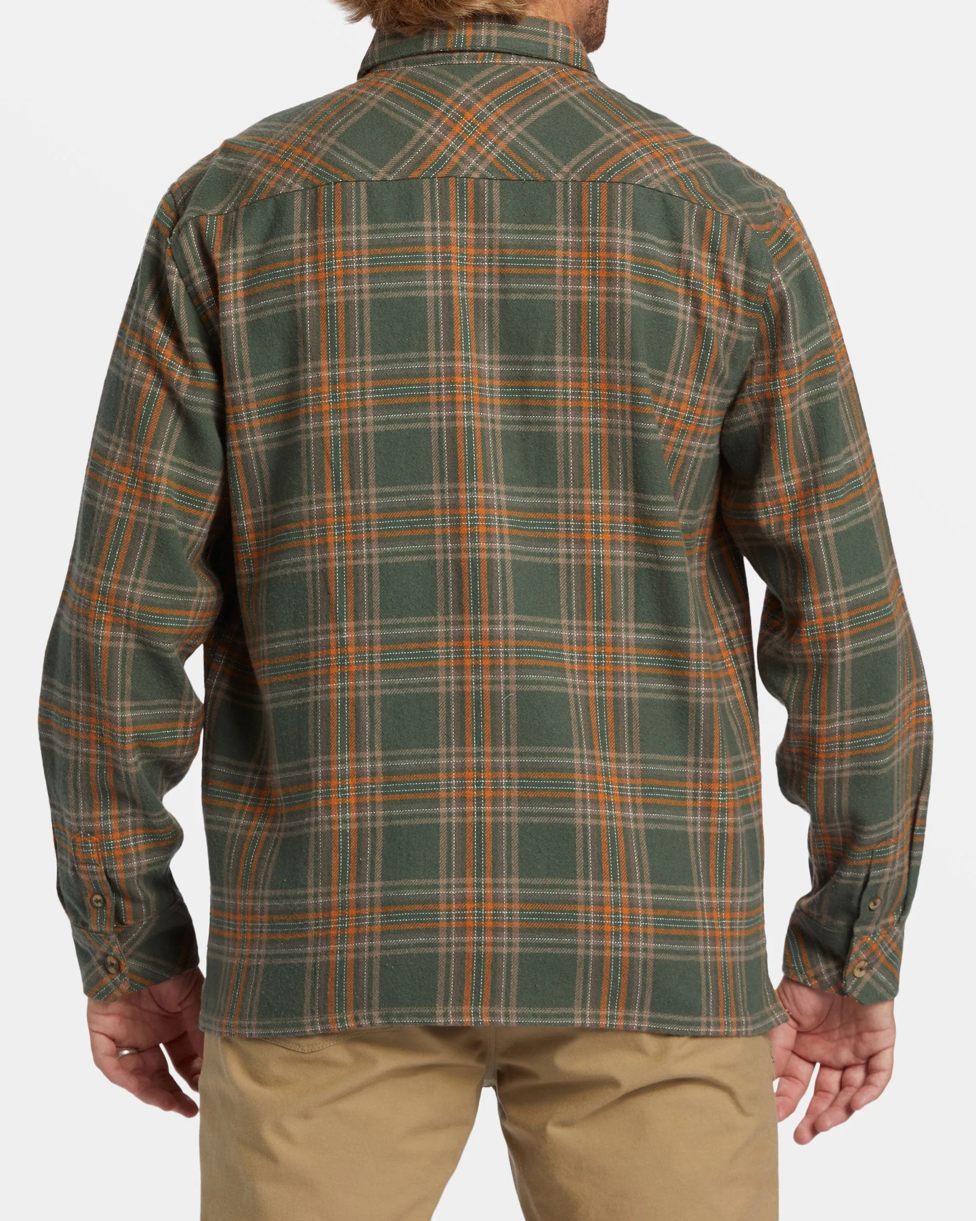 Offshore Flannel Shirt - Fern