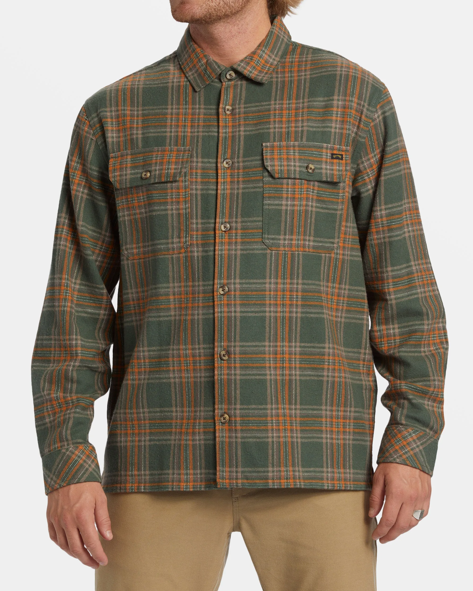 Offshore Flannel Shirt - Fern