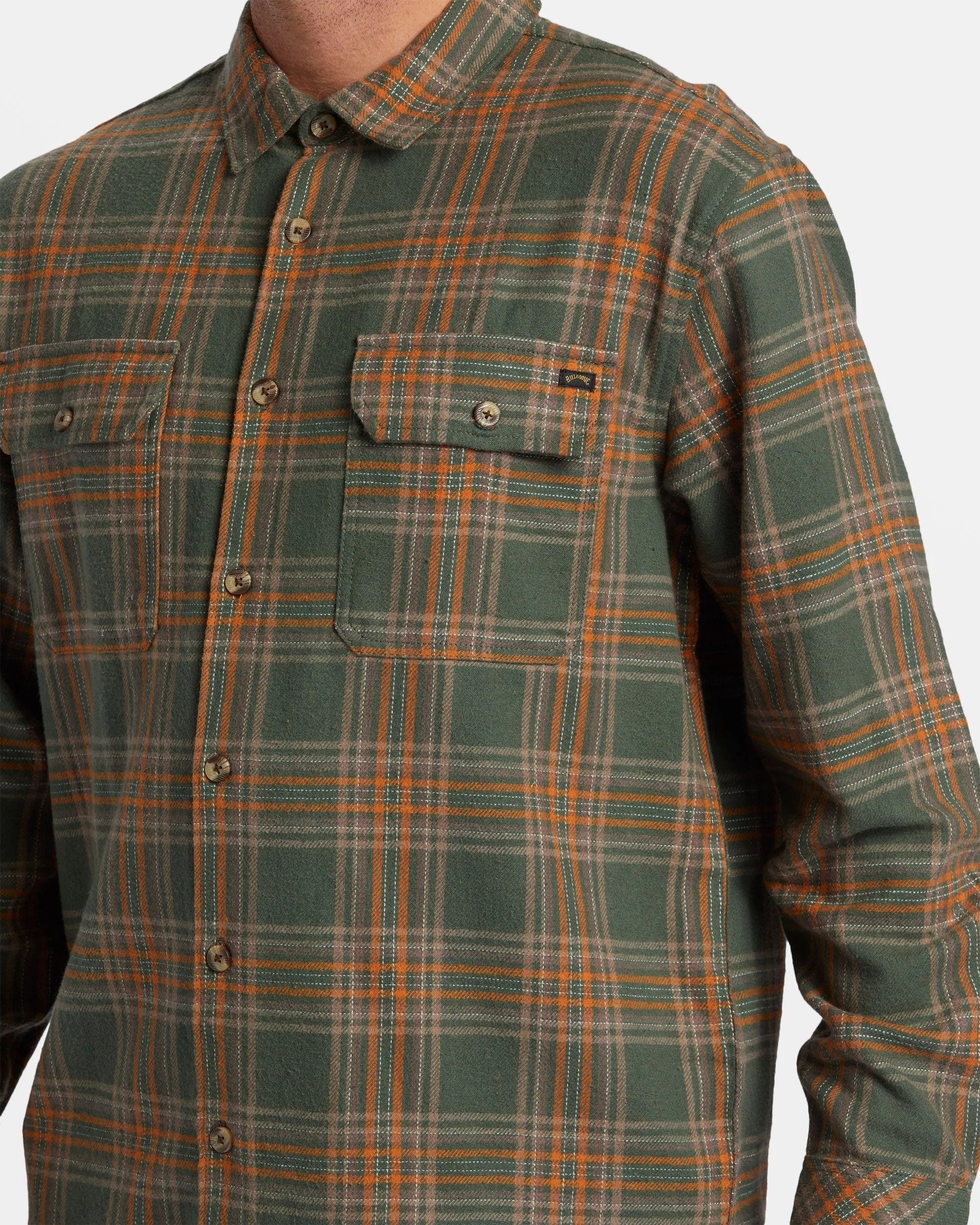 Offshore Flannel Shirt - Fern