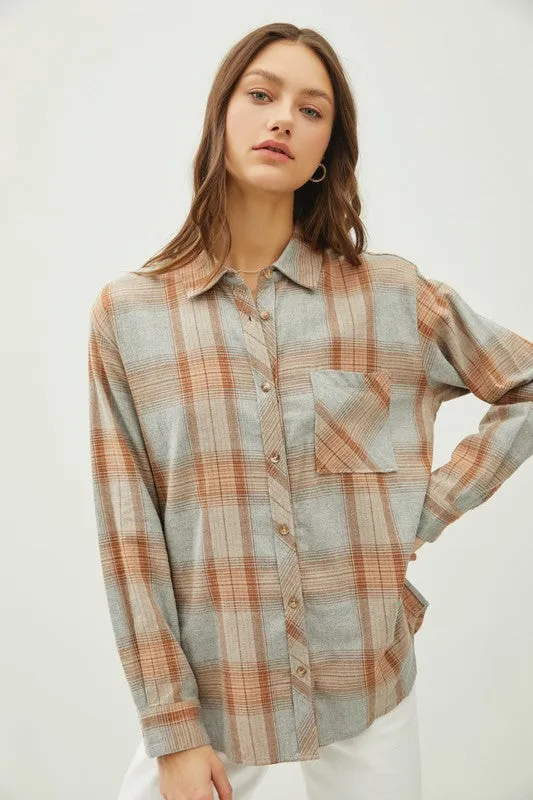 Oversized Plaid Flannel