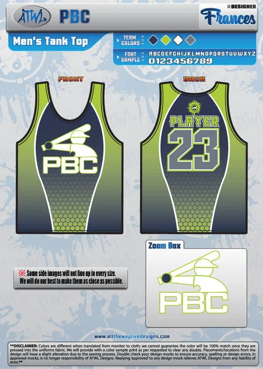 PBC MENS TANK TOP