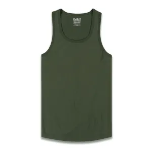 Perfect Pima Relaxed Tank Gladwin Green