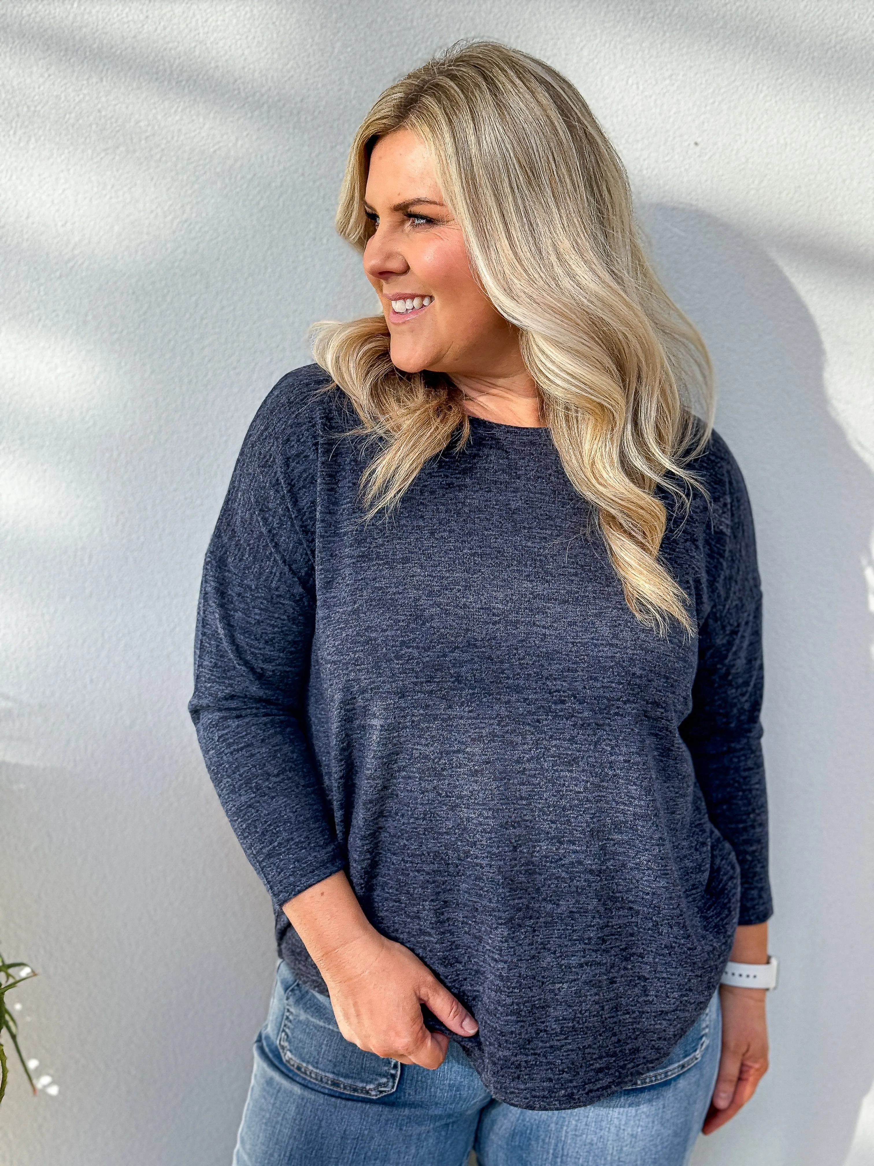 Phoebe Top - Navy