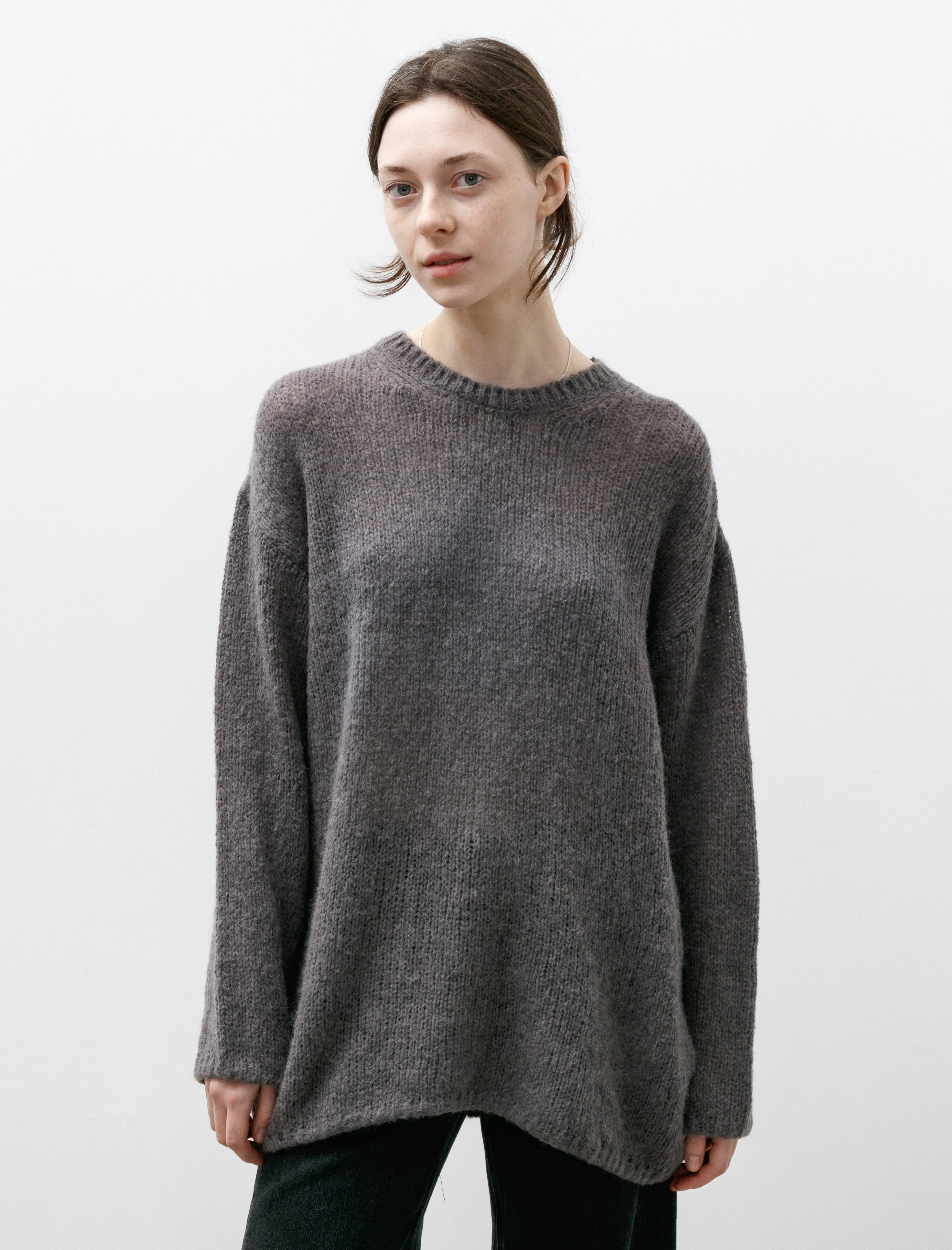 Popover Roundneck Falcon Grey Alpaca