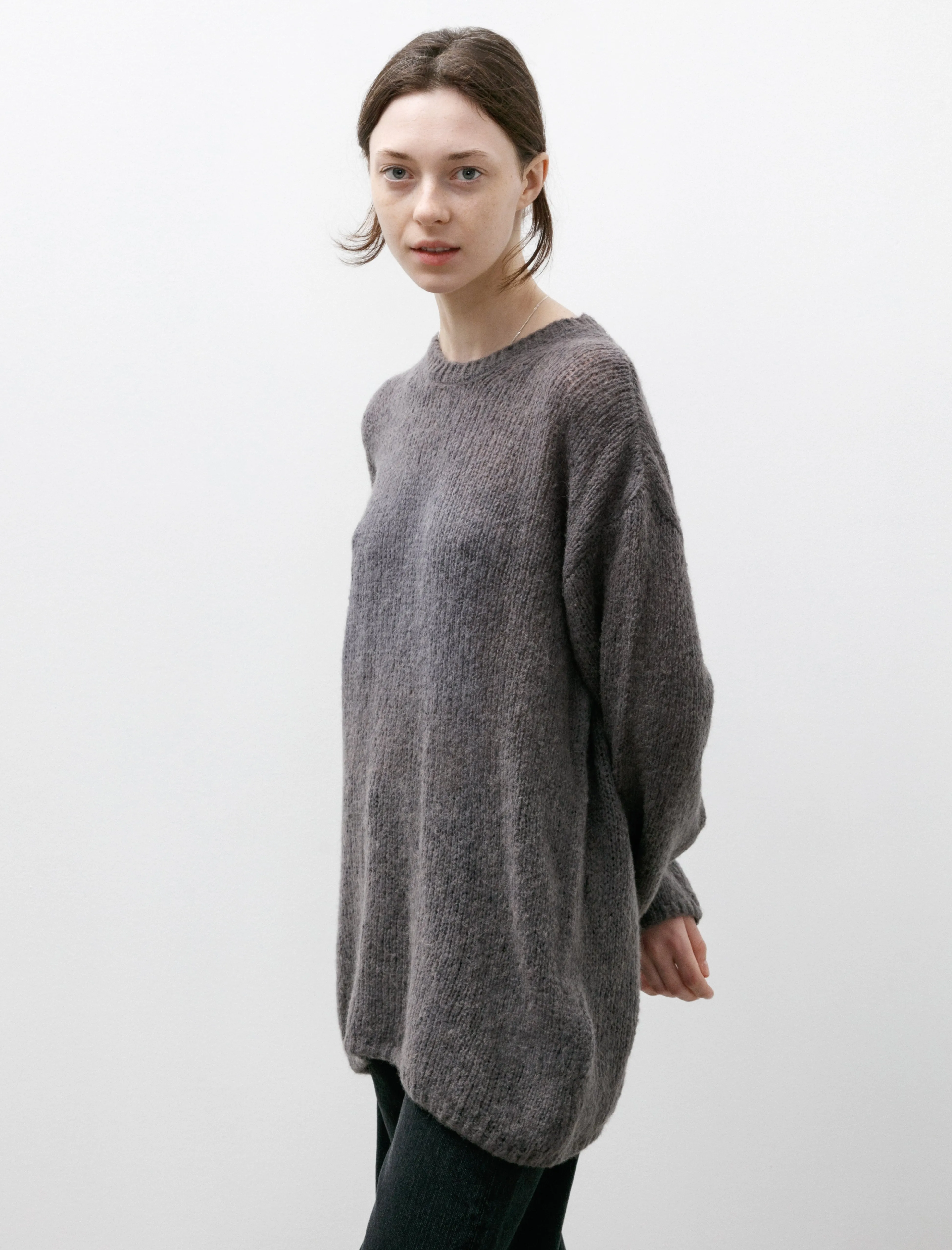 Popover Roundneck Falcon Grey Alpaca