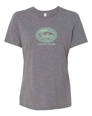 Radiate Positive Vibes Tri-blend Tee - Grey