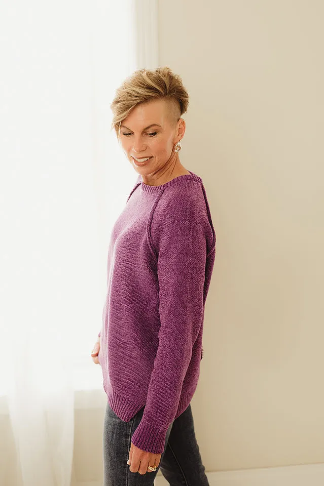 Raglan Chenille Sweater