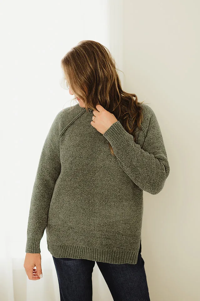 Raglan Chenille Sweater