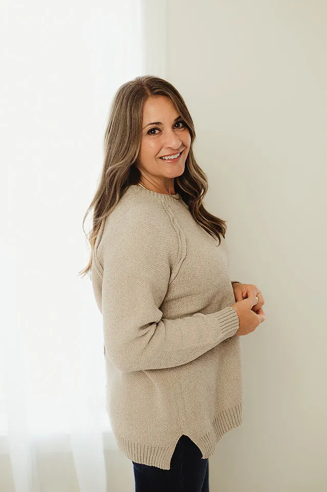 Raglan Chenille Sweater