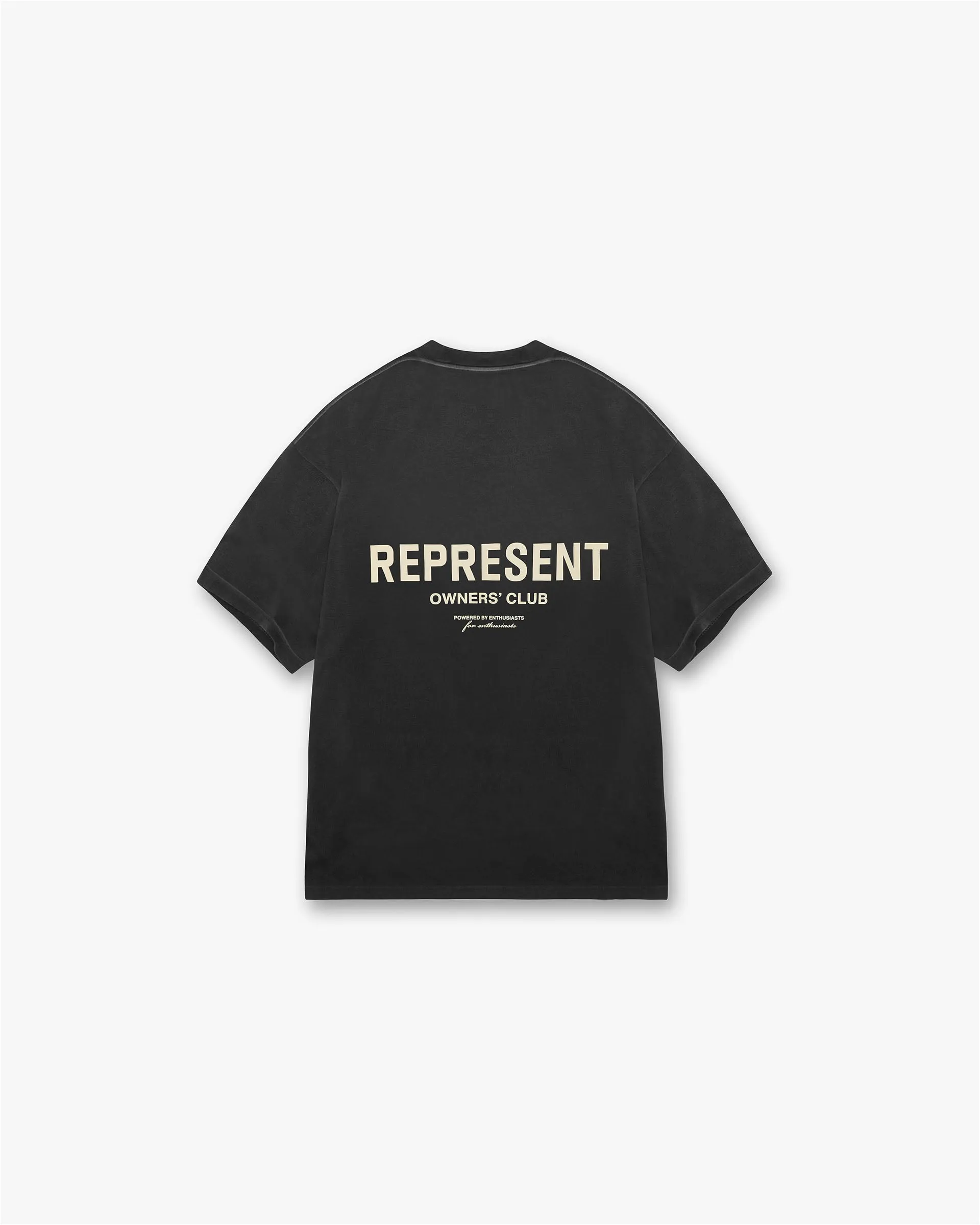 Represent Owners Club T-Shirt - Aged Black