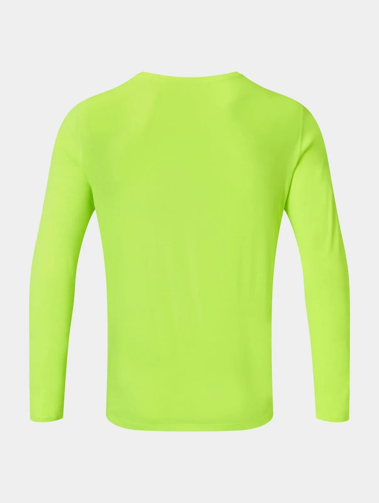 Ronhill Mens Core L/S Training Running Top Lightweight & Fast Dry - Fluo Yellow