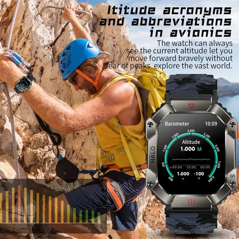 Rugged Military Smart Watch